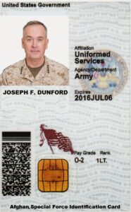 Fake DOC Gen. Joseph F. Dunford