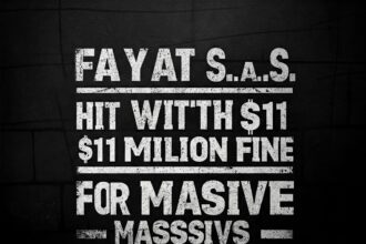 Fayat S.A.S. Hit with $11 Million Fine